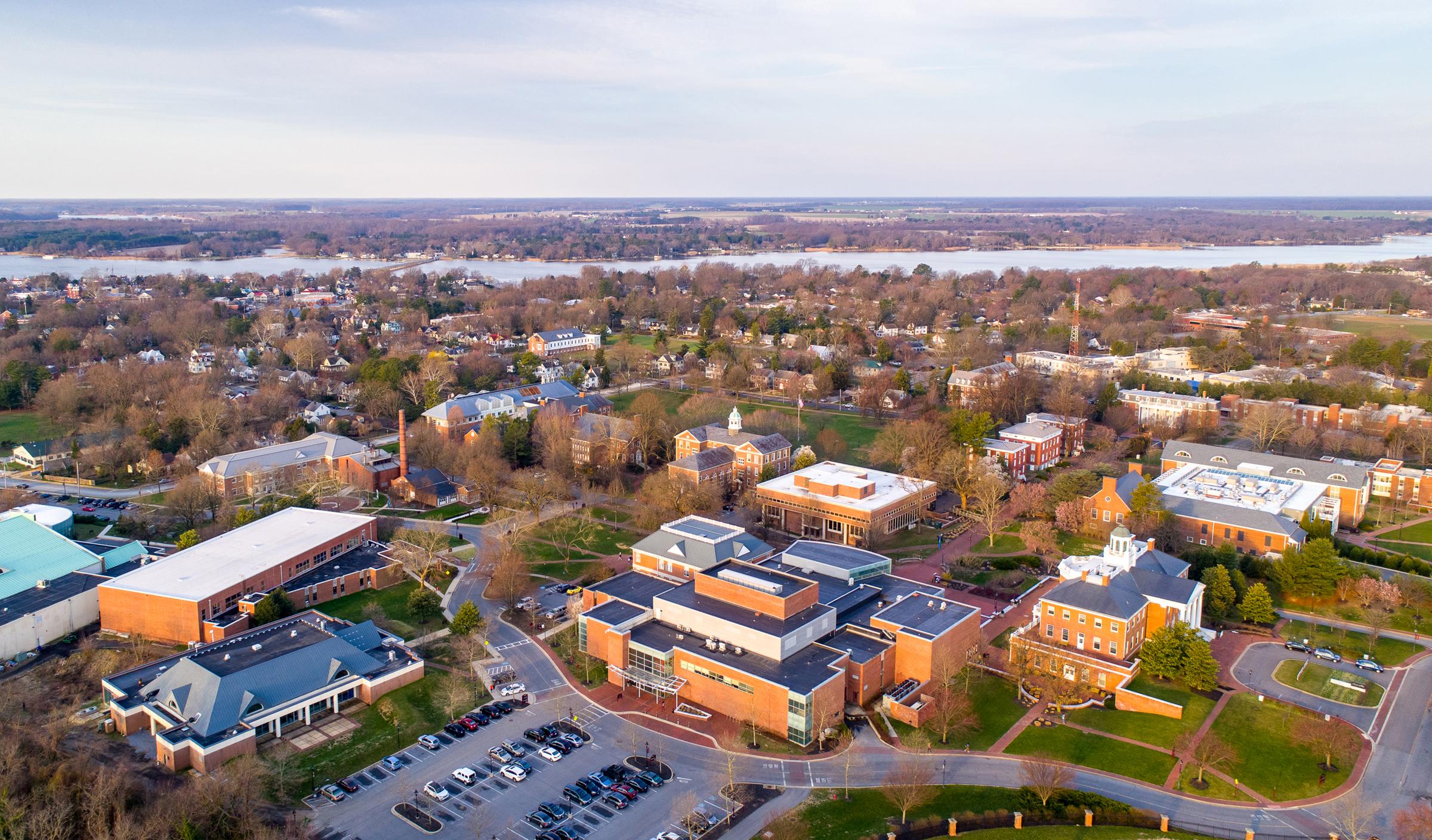 Campus Aerial Shot